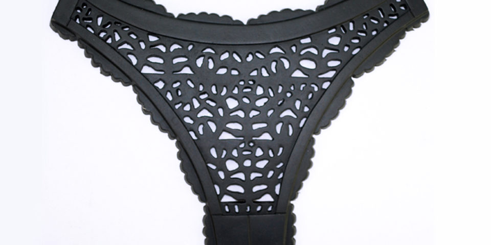 DESSOUS de plat dentelle