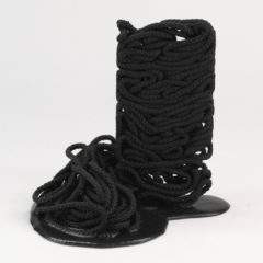 CORDE  RAIDE  noire
